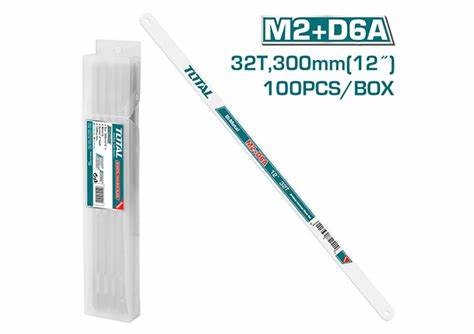 Lưỡi cưa thép kim loại 24-32 răng cưa, kích thước 300mm TOTAL