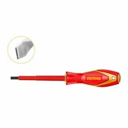 Tua vít dẹp cách điện 1000V Total
