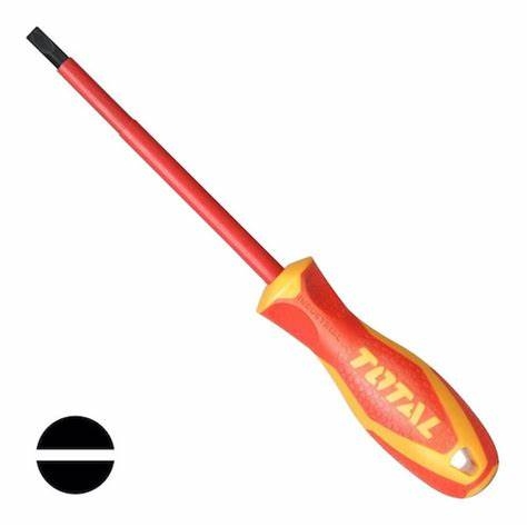 Tua vít dẹp cách điện 1000V Total Xsafe