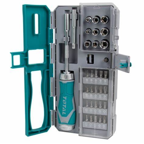 Bộ mũi vít 33 chi tiết Total TACSD30336 Xsafe