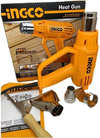 Máy thổi hơi nóng Ingco HG2000385 2000W chính hãng