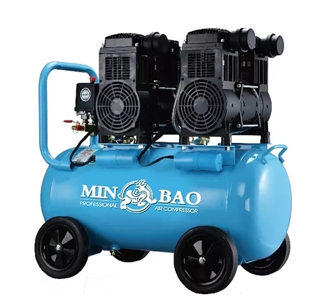 Máy nén khí không dầu 70L (xanh) MINBAO MBKD70L