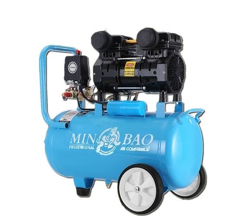 Máy nén khí không dầu 6L (xanh) MINBAO MBKD6L