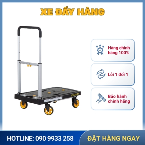 Xe đẩy hàng 4 bánh gấp gọn 120kg Stanley SXWTD-PC517