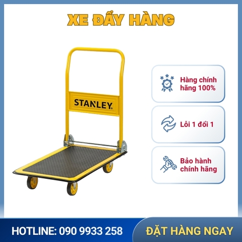 Xe đẩy hàng 4 bánh gấp gọn 150kg Stanley PC527