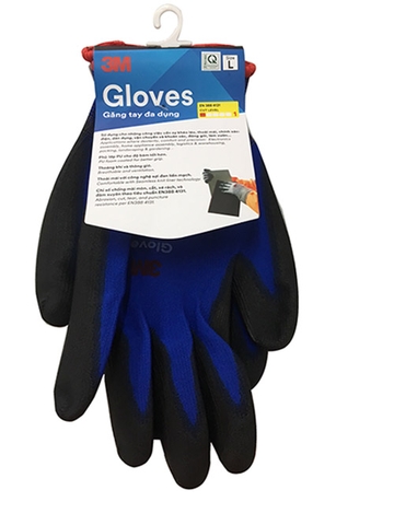 Găng tay chống cắt 3M cấp độ 1 xanh dương xsafe