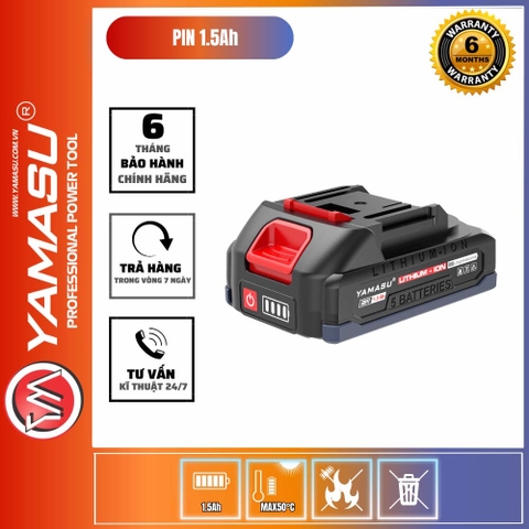 Pin G21V 1.5Ah Chân Pin Phổ Thông Yamasu G21V-1.5Ah