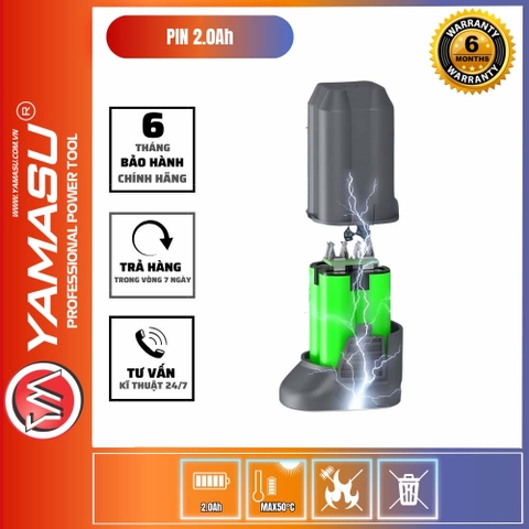 Pin 16V 2.0Ah Yamasu YAMASU-16V-2.0A