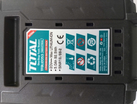 Pin 20Vx5Ah Total TFBLI2053