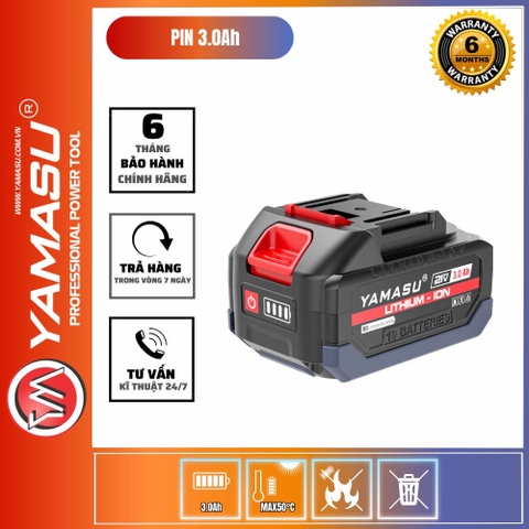 Chân pin phổ thông 10 cell Yamasu Pin M21-3.0Ah