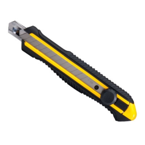 Dao Rọc Giấy Cán Bọc Cao Su _9mm Stanley STHT10409-8