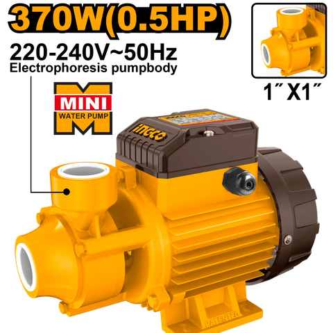 Máy Bơm Nước 370W-0.5HP (đầu Bơm Mini) INGCO VPM37028