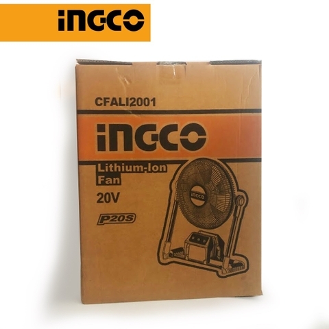 Quạt dùng pin Lithium-Ion 12-20V INGCO CFALI2001 12inch