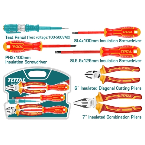 Bộ 6 công cụ cách điện Total THKIST3062 rẻ