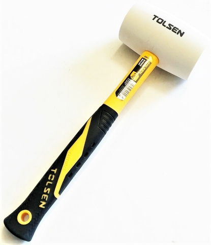 Búa cao su trắng 675g TOLSEN 25177 xsafe