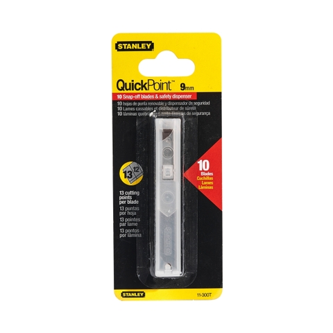 Lưỡi Dao Rọc Giấy9mm Length 85mm Stanley 11-300T