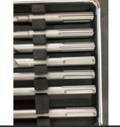 Bộ mũi khoan bê tông gài SDS Max và mũi đục INGCO AKD5075  rẻ