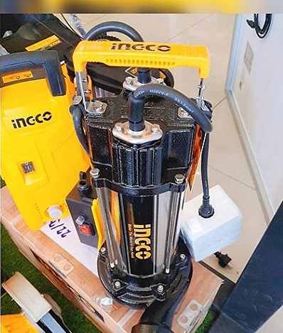 MÁY BƠM CHÌM NƯỚC THẢI INGCO 1500W 2H.P SPDB15008 RẺ