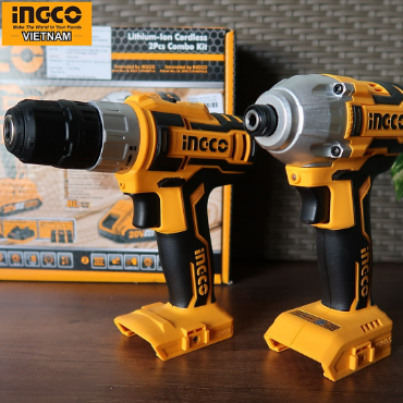Bộ máy khoan và máy vặn vít 20V Ingco CKLI2006 giá rẻ