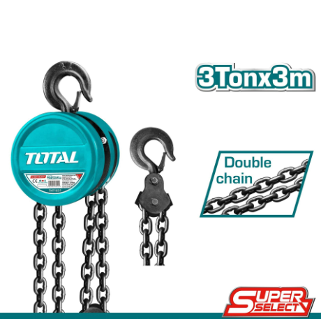 Pa lăng xích 3 tấn TOTAL THT1631 rẻ