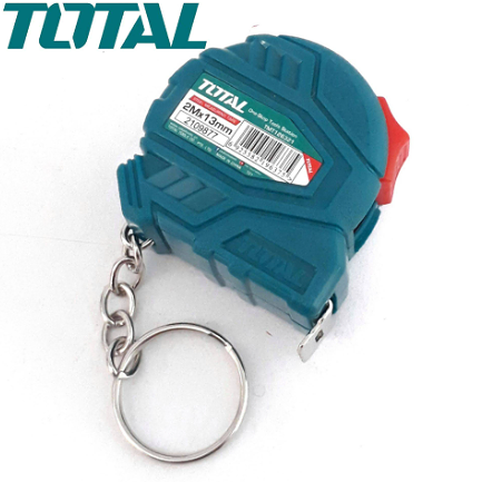 Thước cuộn thép nền vàng 2mx13mm-3mx16mm-5mx25mm-8mx25mm TOTAL TMT126321 Xsafe
