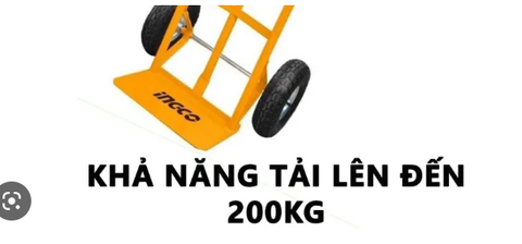 Xe đẩy hàng 2 bánh 200kg INGCO HHHT20141 chính hãng