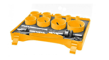 Bộ 12 mũi khoét kim loại Ingco AKH0131 chính hãng