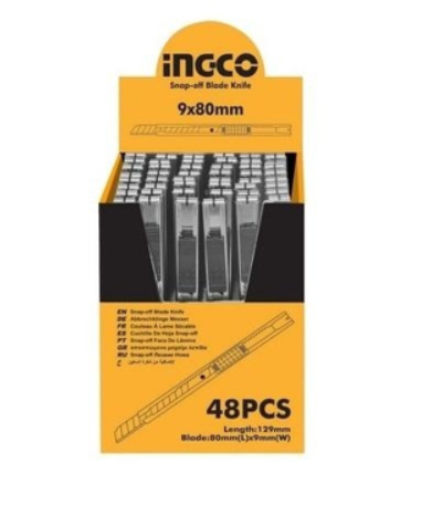 Dao Rọc Giấy 9mm INGCO HKNS1806 uy tính