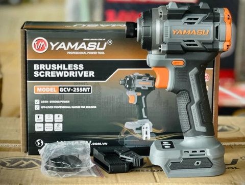Máy chuyên vít cầm tay pin không bao gồm pin sạc Yamasu GCV-255NT