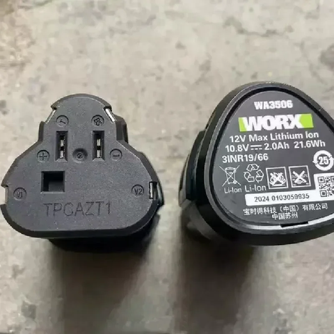 Pin Li-ion 12V 2.0Ah Green Worx WA3506