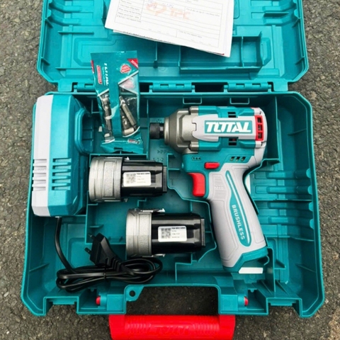 Máy Siết Vít Không Chổi Than Dùng Pin Lithium 16V Total TIRLI16178