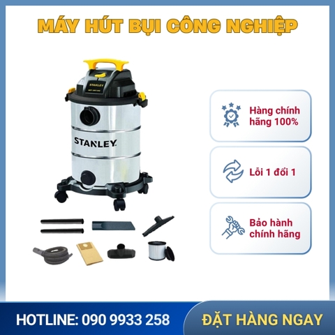 Máy Hút Bụi Công Nghiệp Stanley 30L 3 Chức Năng - Khô/Ướt/Thổi Stanley USA - SL19417-8A