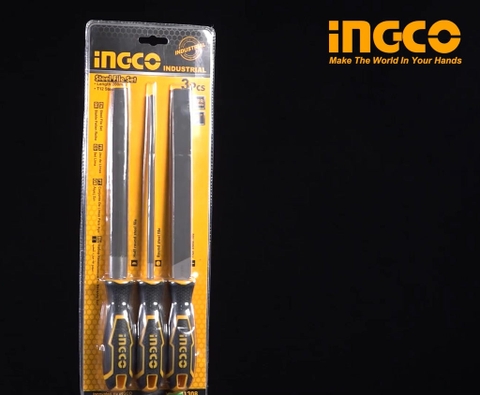 Bộ Giũa Thép 3 Chi Tiết INGCO HKTFS1308 giá rẻ