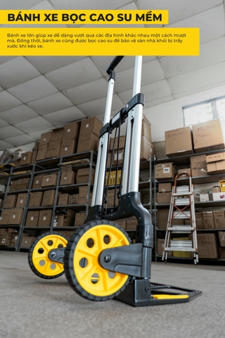 Xe đẩy hàng 2 bánh, hiệu Stanley Fatmax - USA FXWT-706