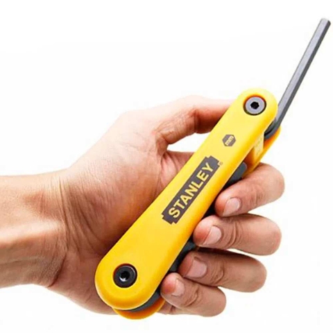 Bộ Khóa Lục Giác 9 Chi Tiết Hệ Inch L Folding Stanley 69-259-22