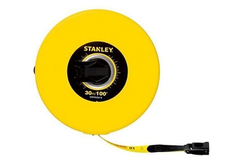 Thước Dây Sợi Thủy Tinh /màu Vàng 30m / 100ft Stanley STHT34262-8