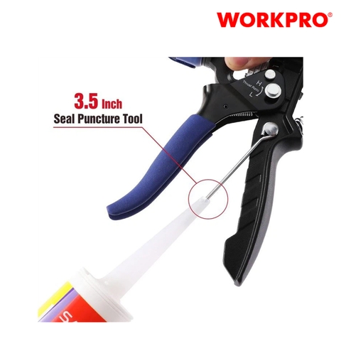 Súng bắn keo Silicon, kích thước: 230mm (9 inch), Workpro - WP224001