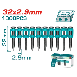 Bộ 10 đinh bê tông 32mm Total TAC02321