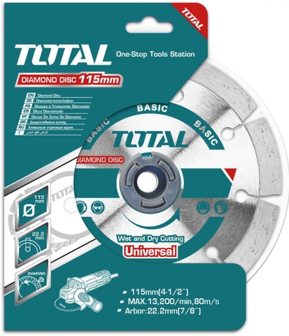 Đĩa cắt gạch khô Total TAC2112303 230x22mm