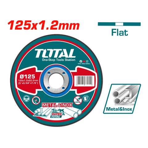 Đá cắt kim loại Total TAC2211253, (125mm)