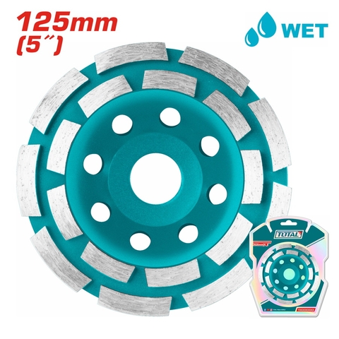 Chén Mài đá Bê Tông 125mm Total TAC2421251