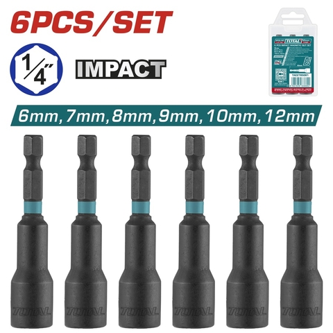 Bộ 6 Mũi Từ Bắn Tôn 6mm -12mm Total TAC2765061