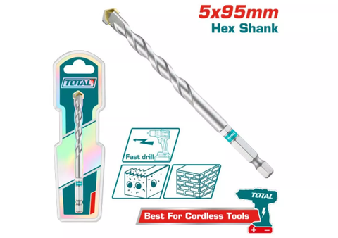 Mũi khoan bê tông 5x95mm Total TAC280595