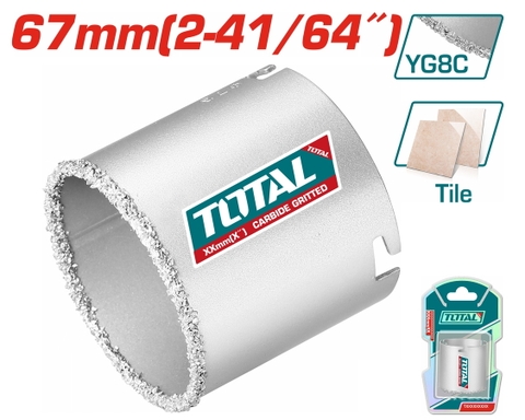 Mũi Khoét Lỗ 67mm Total TAC440671