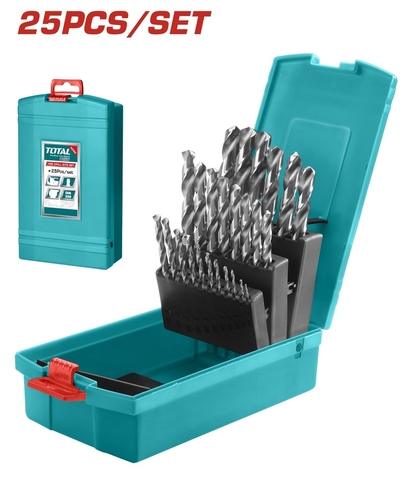 Bộ 25 Mũi Khoan Kim Loại Total TACSD0251