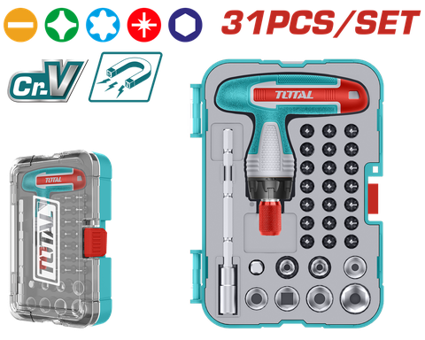 Bộ 31 Tua Vít Total TACSD30316