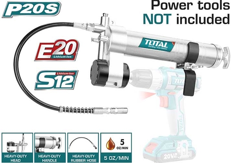 Súng bơm mỡ có giá đỡ 400CC TOTAL TGULI2001