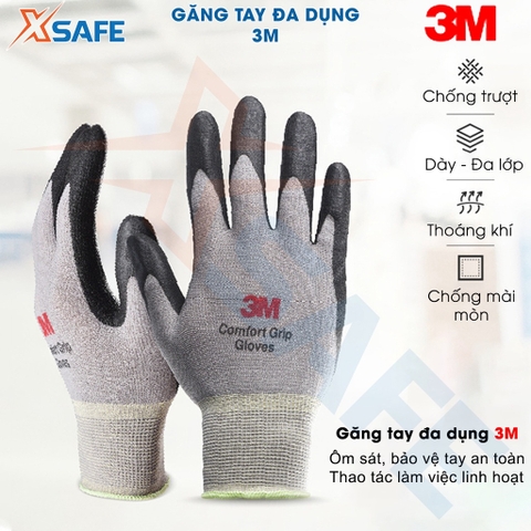 Găng tay bảo hộ đa dụng 3M - có chống cắt