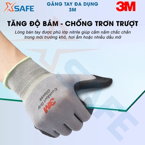 Găng tay bảo hộ đa dụng 3M - có chống cắt
