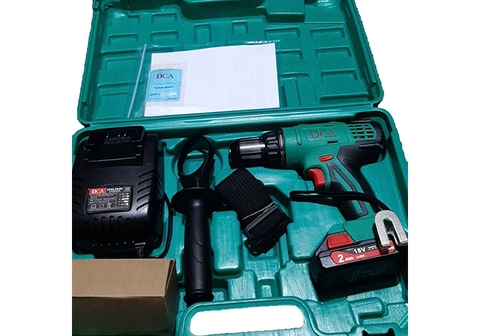 Bộ Combo Máy Khoan Và Siết Vít Dùng Pin DCA ADKIT01E chính hãng
